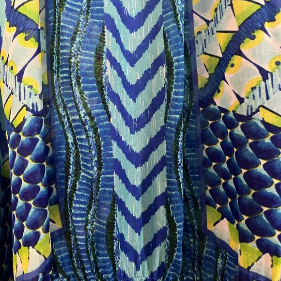 Hale Bob Blouse 100 % Silk, like new - Picture 6 of 6